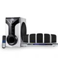 Home Theater - DVD606 - 45W RMS, 5 Caixas, Subwoofer, Entrada USB e Progressive Scan - Nakashi