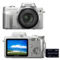 Câmera Digital DSC-H3 de 8.1MP com 10x de Zoom Óptico, LCD de 2.5